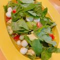 Go！右衛門's cooksnap of when they made バジルトマトアボカドチーズのサラダ♪.