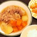 ☆★ぴー★☆'s cooksnap of when they made めしやの肉じゃが（深夜食堂第19話）.