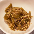チョコあず's cooksnap of when they made (秋田)フキと豚こんにゃく炒め.