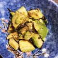 ぽんぽこ♩'s cooksnap of when they made 簡単おつまみ♡アボカドの塩昆布ナムル.