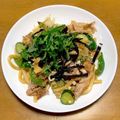 クックP8KGHH☆'s cooksnap of when they made 焼かない焼きうどん風☆.