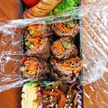 keltutin's cooksnap of when they made 定番の牛肉の野菜巻き煮.