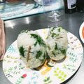 えみ_____'s cooksnap of when they made しゃきしゃき♫　おかひじきのおにぎり♡.