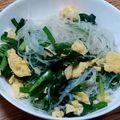ポニーリボン's cooksnap of when they made ニラ玉春雨の簡単塩炒め.