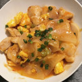 HNPP's cooksnap of when they made ささみと大根ふんわり卵のチリソース炒め☆.