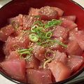 ★★はるちん★★'s cooksnap of when they made ごま油香る！マグロ＆サーモン漬け丼！.