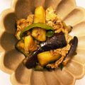 hokuhoku❁'s cooksnap of when they made ナスと豚肉の甘辛カレー炒め.