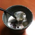 もり1's cooksnap of when they made ★抹茶ゼリーあずきのクリームのせ★.