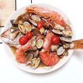 ココまま☆★'s cooksnap of when they made 豪華簡単！海老と真鯛のアクアパッツァ☆.