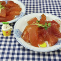 みかかめ's cooksnap of when they made 濃厚漬けびんちょうマグロを食べよ！.