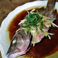 醤油☆世界一's cooksnap of when they made 本格中華☆蒸し魚の香味油風味☆.