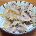 msft5632's cooksnap of when they made あっさり甘め☆つゆだく豚丼.