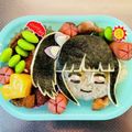 とむとむあき's cooksnap of when they made 鬼滅♪キャラ弁♪栗花落カナヲぺたん娘Vr.