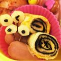 とも2323's cooksnap of when they made キャラ弁おかず♥彩りかたつむり.