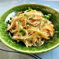 お料理ニャロメ's cooksnap of when they made 野菜たっぷり春雨サラダ.