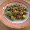 なっサン's cooksnap of when they made ✿そら豆の肉味噌炒め✿.