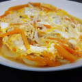 つばき417's cooksnap of when they made 子供も大好き！人参と玉ねぎの卵とじ.