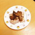 ★ぴよぴよ501★'s cooksnap of when they made マグロと舞茸の♪醤油大蒜♪ステーキ.