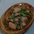 コンフリー's cooksnap of when they made にんにくの芽と蒟蒻の味噌炒め.