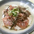 papepo☆'s cooksnap of when they made かつおのわさびオイルマリネ.