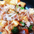 Kありす's cooksnap of when they made 豚肉と厚揚げのおかか醤油炒め.