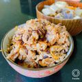 アキンまま's cooksnap of when they made ツナとなめたけと塩昆布の炊き込みご飯.