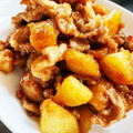 目指せ手抜き料理人's cooksnap of when they made 簡単節約かさ増し★照り焼きポーク&ポテト.