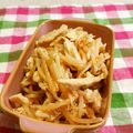 赤い電話's cooksnap of when they made レンチンで♪もやしとサラダチキンの辛和え.