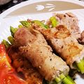 さばかんer's cooksnap of when they made 簡単♪アスパラの肉巻き♪.