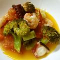 Sizuku04's cooksnap of when they made 簡単＊トマトとブロッコリーのアヒージョ.