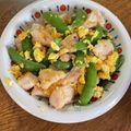 ❁yucca❁﻿'s cooksnap of when they made スナップえんどうと鶏むね肉の塩炒め.