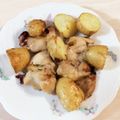 ちーちーちーたらりー's cooksnap of when they made チキンとポテトのローズマリー焼き.