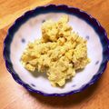 いくらの軍艦巻き's cooksnap of when they made じゃがいもとツナのカレーマヨサラダ.