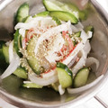 haruboomam's cooksnap of when they made 失敗なし◎きゅうりとカニカマのサラダ.