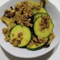 フレンチブルブル's cooksnap of when they made ズッキーニとひき肉のカレー醤油炒め.