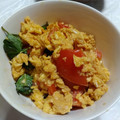 クックFZYC8I☆'s cooksnap of when they made 簡単美味し〜☆トマトとバジルの卵炒め.