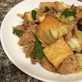 Annjy's cooksnap of when they made 厚揚げと豚肉と野菜の味噌炒め.