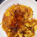 ミンジュン's cooksnap of when they made カニカマでかに玉☆簡単節約お一人様ランチ.