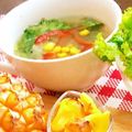 南風♡'s cooksnap of when they made 美味しぃ☆オニオンレタススープ！朝食にも.