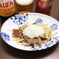 居酒屋まるみ's cooksnap of when they made 牛肉とエノキの☆おろし炒め煮♪.