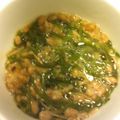 sonop's cooksnap of when they made めかぶ＆なめたけ☆とろろ～ん和え.