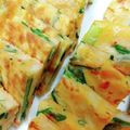 monoママ's cooksnap of when they made お好み焼き粉で！豚キムチーズチヂミ.