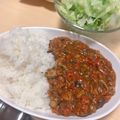 sara_cook's cooksnap of when they made 茄子入りキーマカレー.