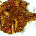 松ぼっくり。's cooksnap of when they made きのこのキーマカレー.