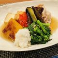 わか★'s cooksnap of when they made 豚しゃぶとなすはこれ！夏野菜のっけ素麵.