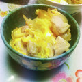 めみたん☆'s cooksnap of when they made 親子丼どんぶり♪簡単とろとろフライパンで.