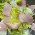 ♡ちゅん's cooksnap of when they made 白菜とハムの甘酢サラダ.