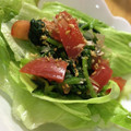 mantacarp's cooksnap of when they made 簡単♪ほうれん草とトマトのサラダ.
