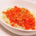 桜月❀咲良mommy's cooksnap of when they made ケチャップで♪おばあちゃんのミートソース.