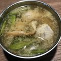 Yokchina's cooksnap of when they made 富山だね～！お味噌汁【すり身】.